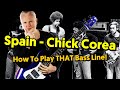 Spain (Chick Corea) - How To Play THAT Bass Part!