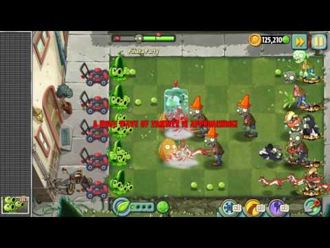 Plants vs. Zombies 2 pinata party 7/13/2017 || pinata party July 13, 2017
