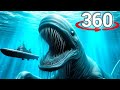 360° / VR  Deep Sea Monster Horror Video | Scary Deep Sea Creatures Movie | Thalassophobia