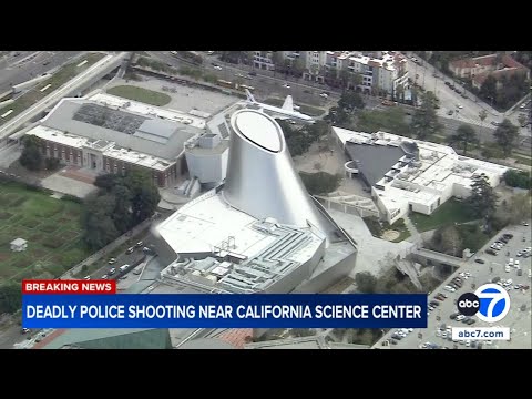 LAPD shoots suspect near California Science Center after report of man with rifle in Exposition Park