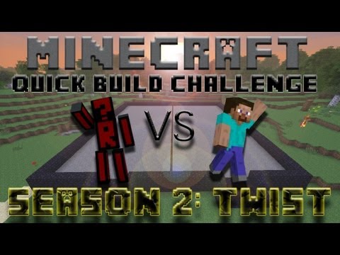 RageGamingVideos - Minecraft Quick Build Challenge - Topic Hint: Fiendish!