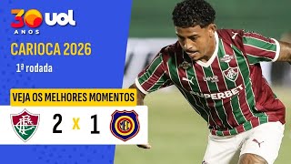 FLUMINENSE VENCE O MADUREIRA COM GOL DE KENNEDY EM ESTREIA NO CAMPEONTATO CARIOCA; VEJA OS LANCES
