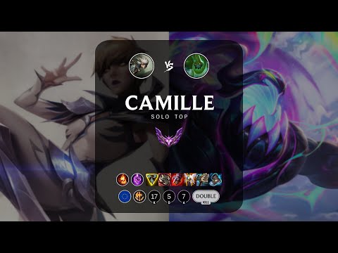 Camille Top vs Zac - EUW Master Patch 13.11