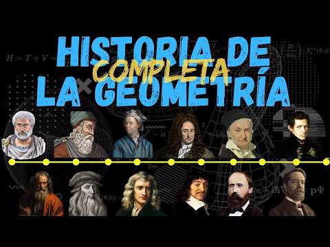 La Historia COMPLETA de la GEOMETRÍA (Línea de Tiempo)