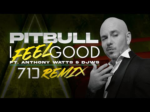 Pitbull Ft. Anthony Watts & DJWS - I Feel Good 71J Remix (Visualizer)
