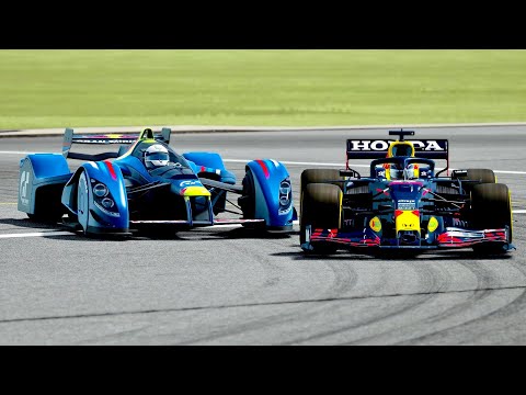 Red Bull F1 2021 vs Red Bull X2010 at Top Gear Track