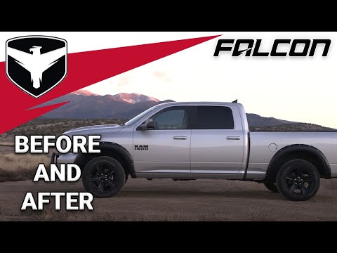 Falcon Shocks: Before & After