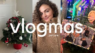 getting into the christmas spirit and decorating my christmas tree 🎄 | VLOGMAS 2023 *part one*