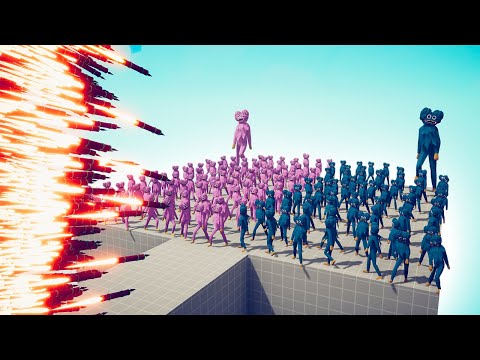 100x POPPY PLAYTIME vs EVERY GOD - TABS | Totally Accurate Battle Simulator