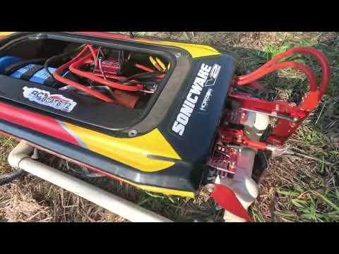 Proboat Sonicwake with RCBB Stage 2 prop