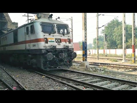 (12331) Himgiri Express (Howarh - Jammu Tawi) With WAP7 Locomotive.! Video