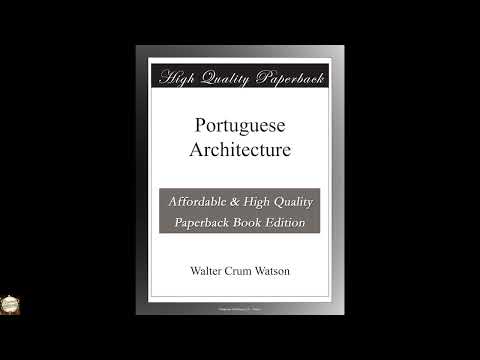 Portuguese Architecture by Walter Crum Watson — free full audiobook