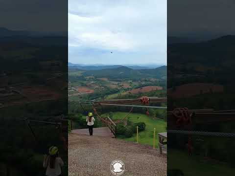 Mega Tirolesa em Pedra Bela – SP | Aventura nas Alturas | #Shorts