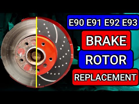 BMW Brake Rotor Replacement | E90 E91E92 E93 E82 | 3 Series And 1 Series | EBC Brakes