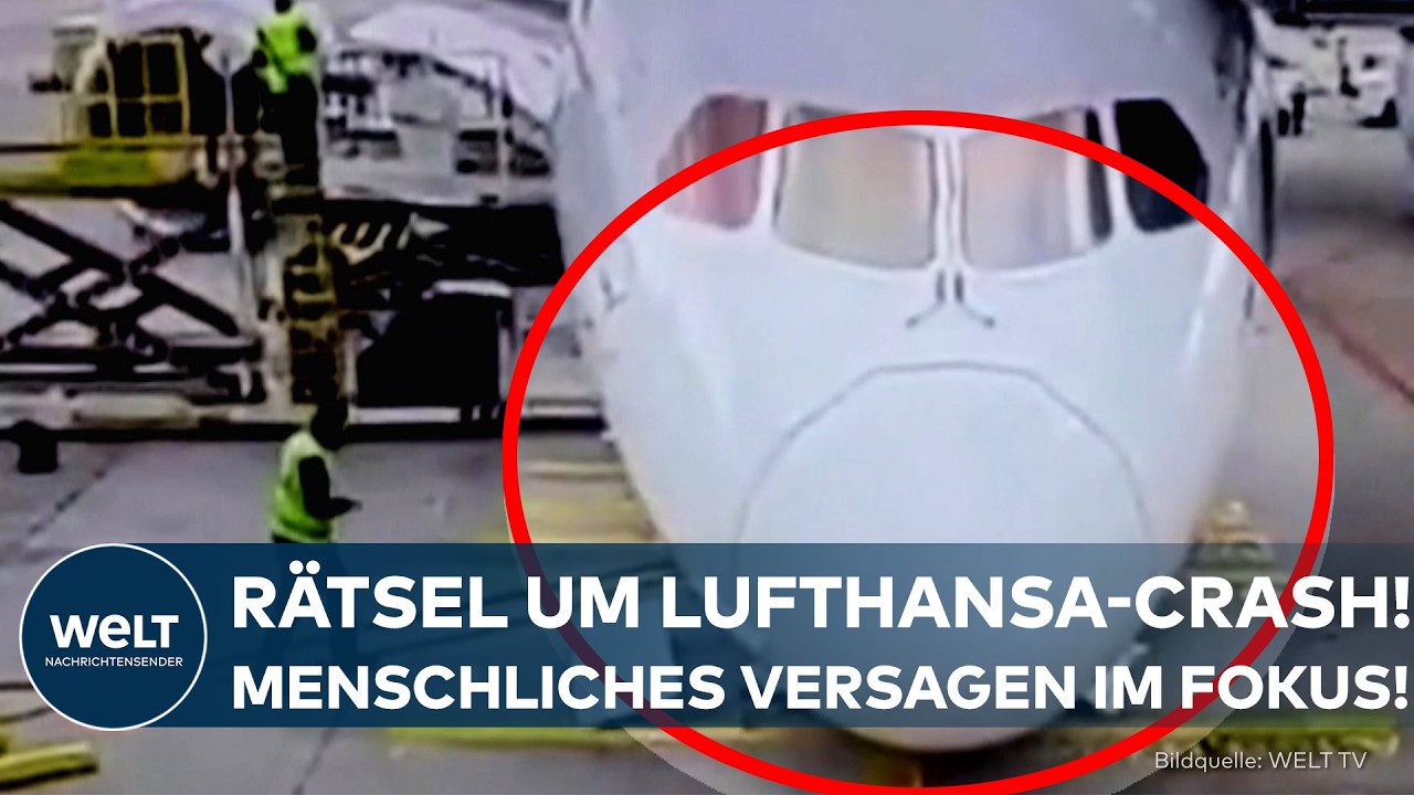 FRANKFURT: Dreamliner-Panne! Lufthansa-Flieger knickt nach vorne – Wegen einem Sicherungsbolzen?