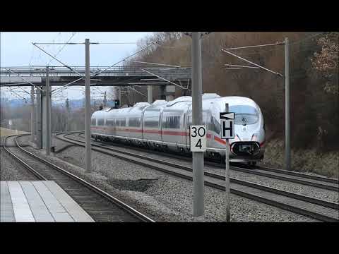 ICEs, RBs, REs und Güterzüge zwischen München Hbf und Petershausen