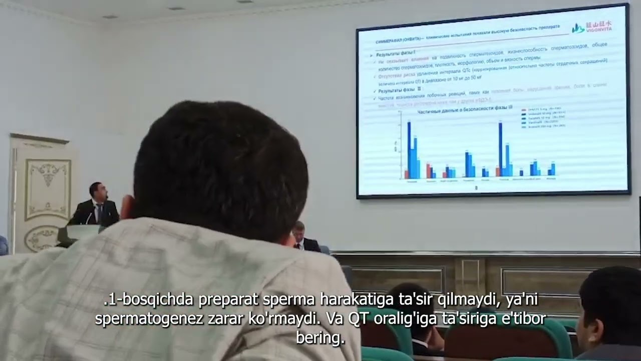 Vigonvita Tashkent - Shavaxabov Ma'ruzasi