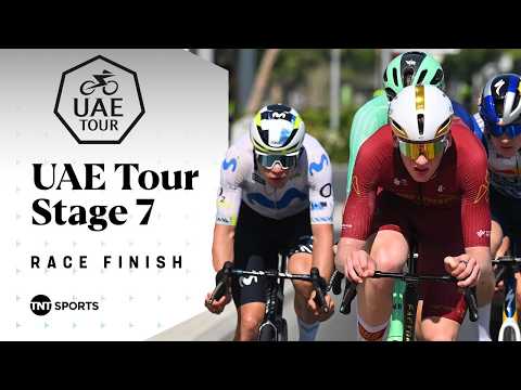 EXECUTED TO ABSOLUTE PERFECTION! 🤩 | UAE Tour Stage 7 Final KM's | TNT Sports Cycling