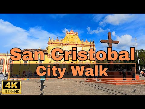 Mexico's HIDDEN GEM San Cristobal City Walk 4K HDR Walking Tour