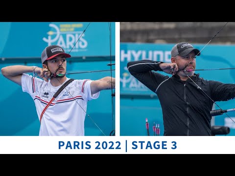 Nicolas Girard v Braden Gellenthien – compound men Semifinal 1 | Paris 2022 World Cup S3