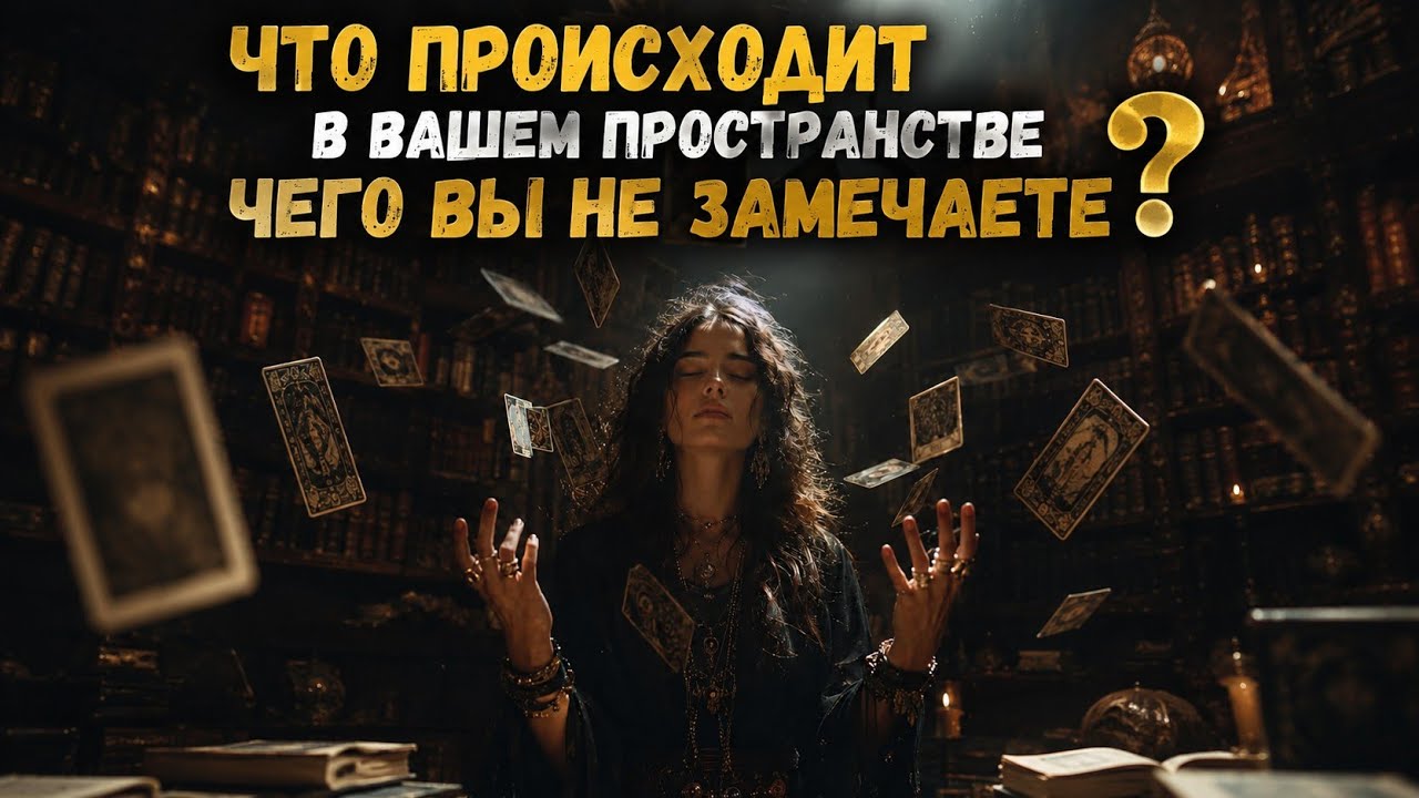 ЧТО ПРОИСХОДИТ В ВАШЕМ ПРОСТРАНСТВЕ ?ТОГО ЧЕГО ВЫ НЕ ЗАМЕЧАЕТ.#таро #гадание ?