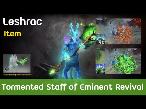 Dota2 Leshrac Tormented Staff of Eminent Revival Item