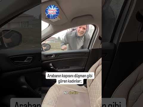 arabanın  kapısını düşman gibi gören kadınlar #karıkoca