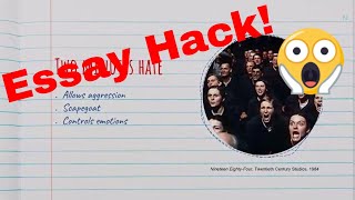 Two Minutes Hate Analysis | 1984 by George Orwell #essaywriting #1984 #georgeorwell #twominuteshate