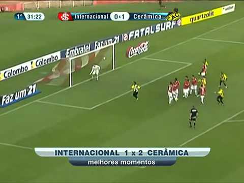 Internacional 1 x 2 Cerâmica - Gauchão 2012