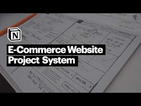 E-Commerce Store Project Plan | Notion Template | Pototion