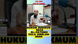 Download lagu HUKUM MAKMUM BACA AL-FATIHAH DULU SEBELUM IMAM#ustazazharidrus#alfatihah#makmum mp3