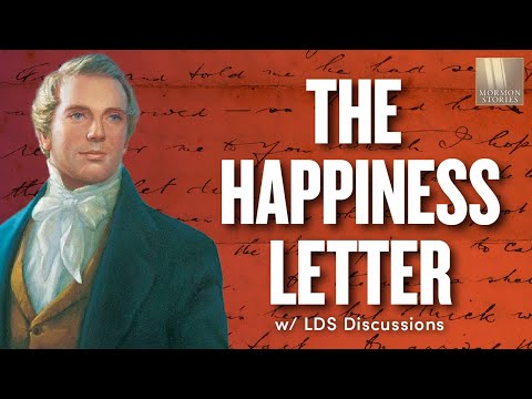 The Happiness Letter (Joseph's Proposition to Nancy Rigdon) | Ep. 1688 | LDS Discussions Ep. 28