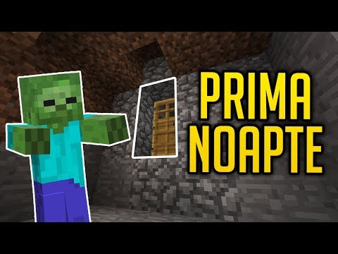 HOW TO SURVIVE THE FIRST NIGHT - Minecraft Tutorial #01