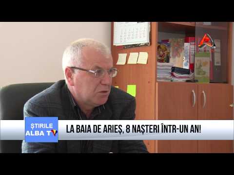 La Baia de Arieș, 8 nașteri într un an!
