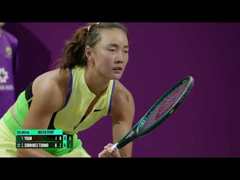 R16/ Yue Yuan vs Sara Sorribes Tormo /Match highlights #TO2026
