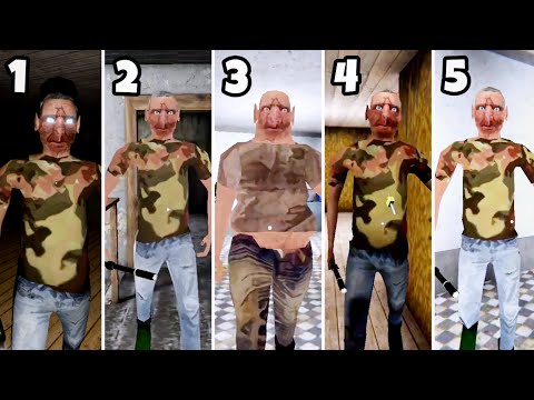 The Twins Bob & Buck In All Granny Chapters 1-5 | Granny New Update Granny 1 2 3 4 5 The Twins