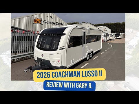 2026 Coachman Lusso II Caravan Review | 8ft Wide Twin Axle with Island Bed