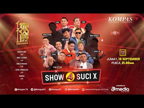 Saksikan 10 Besar Komika di Babak SHOW 4 SUCI X!
