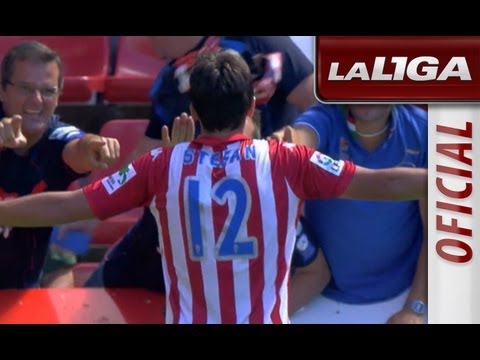 Gol de Scepovic (3-0) en el Sporting de Gijón - Mallorca - HD