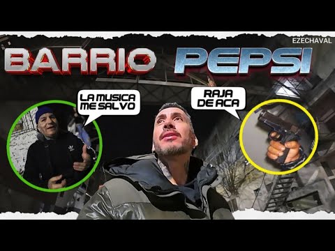 LA PEPSI NEIGHBORHOOD. Walking through its corridors at night in Florencio Varela.