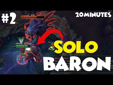 MASTERING MASTER YI #2 | SOLO BARON IN 20 MINUTES! - League of Legends