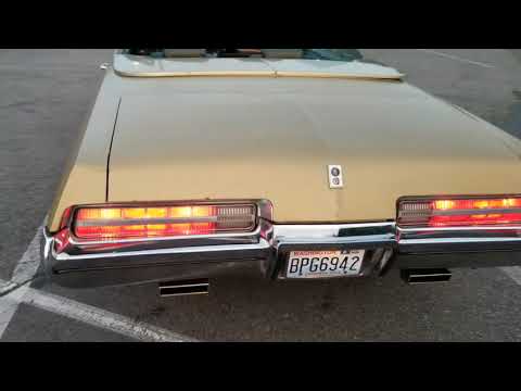 1972 Buick Centurion Vert Flowmaster 40s