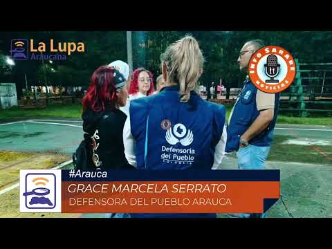 DEFENSORA DEL PUEBLO DE ARAUCA PARTICIPO EN EL VELATÓN EN SARAVENA POR LA PERSONAS  DESAPARECIDAS