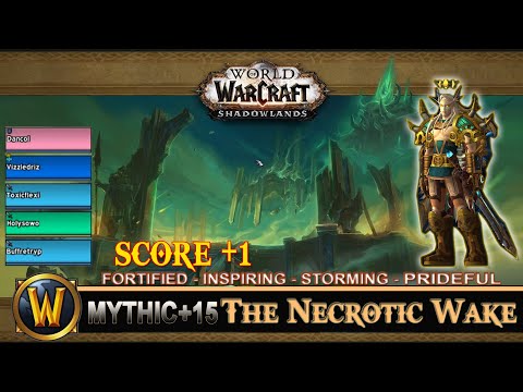 The Necrotic Wake Mythic 15 Fortified Inspiring Storming Prideful Prot Paladin Shadowlands
