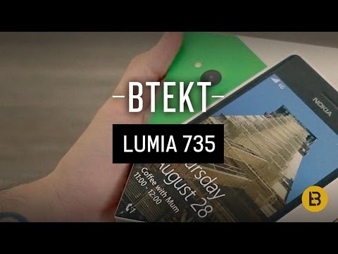 Обзор Nokia Lumia 735 (LTE, green)