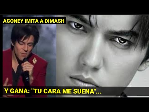 Dimash Kudaibergen es imitado por Agoney || Gana: "Tu cara me suena" 😯