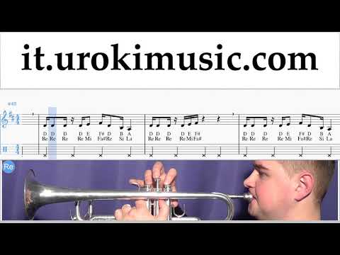 Corso di Tromba Super Mario Bros - Theme Tablature Tab um-a276