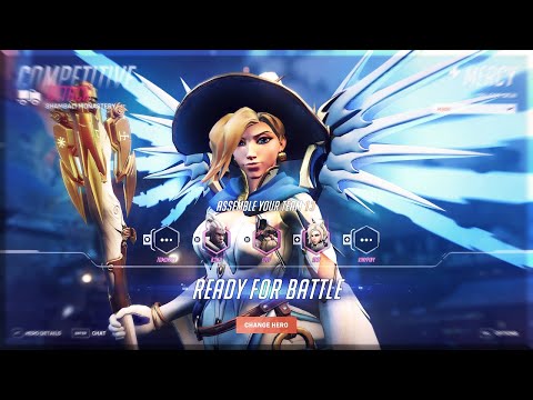 "UNKILLABLE Mercy!" - Overwatch 2 Mercy Main Competitive Gameplay