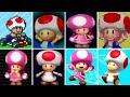Evolution Of Toad Toadette In Mario Kart Games 1992 2017