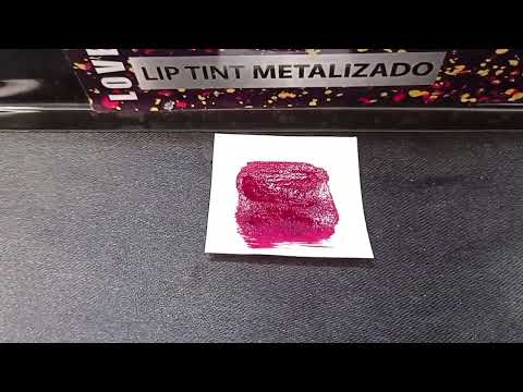 LIP TINT METALIZADO COR 536 MAX LOVE BOX COM 32 UN